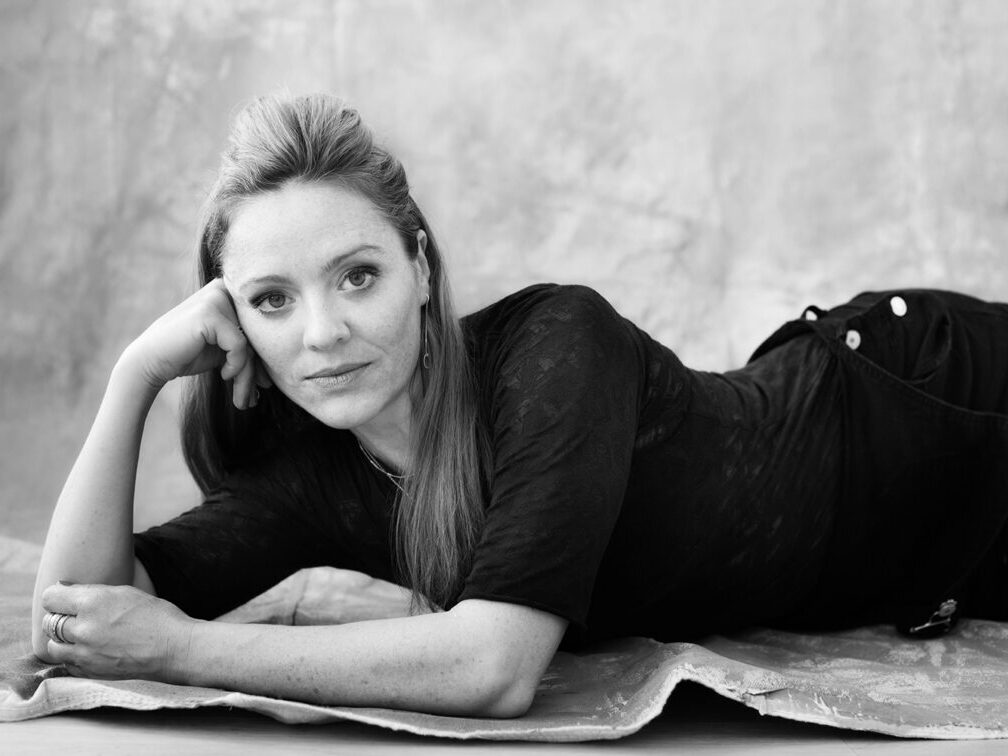 Jessica Beach Black and White Profile